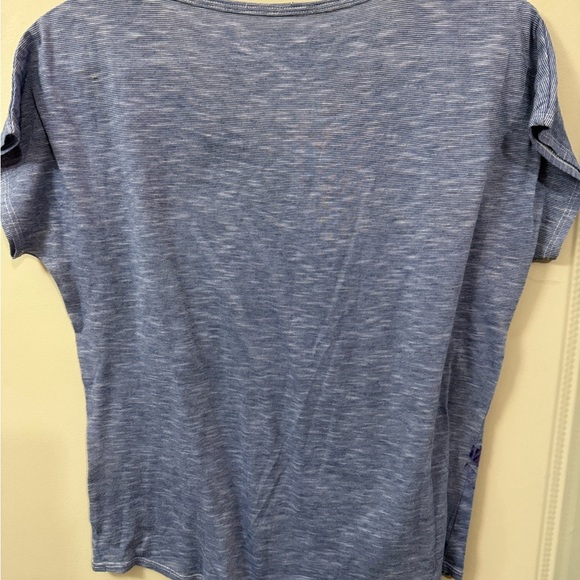 Blue and Purple Graphic Short Sleeve Tee - Picture 2 of 4